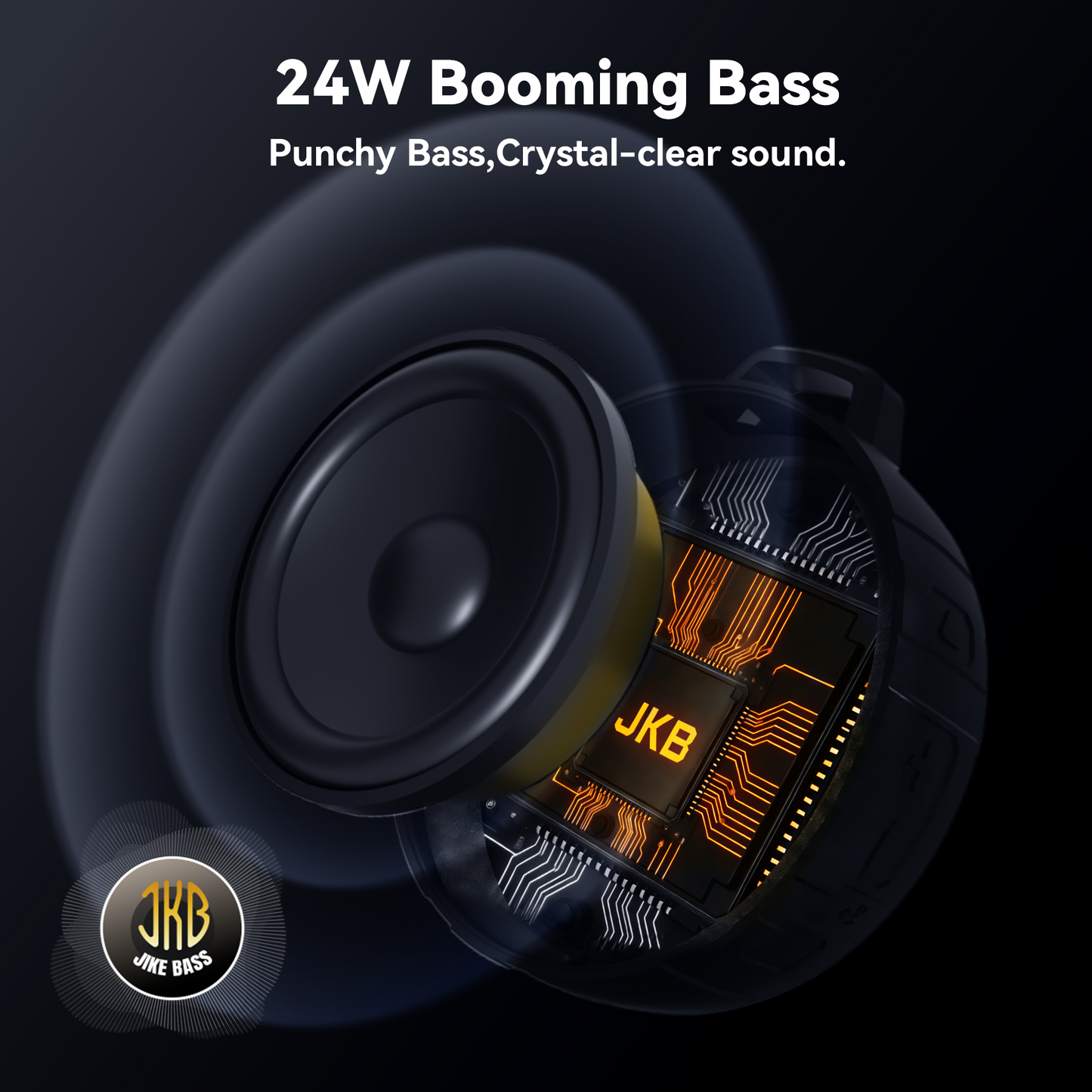 Bluetooth Shower Speaker,Portable Bluetooth 5.4 Speaker,24W Stereo Bass,RGB Lights,Wireless IPX7 Waterproof Speakers with Built In Mic,Digital Display,for Bathroom Party Travel Outdoor, Gift