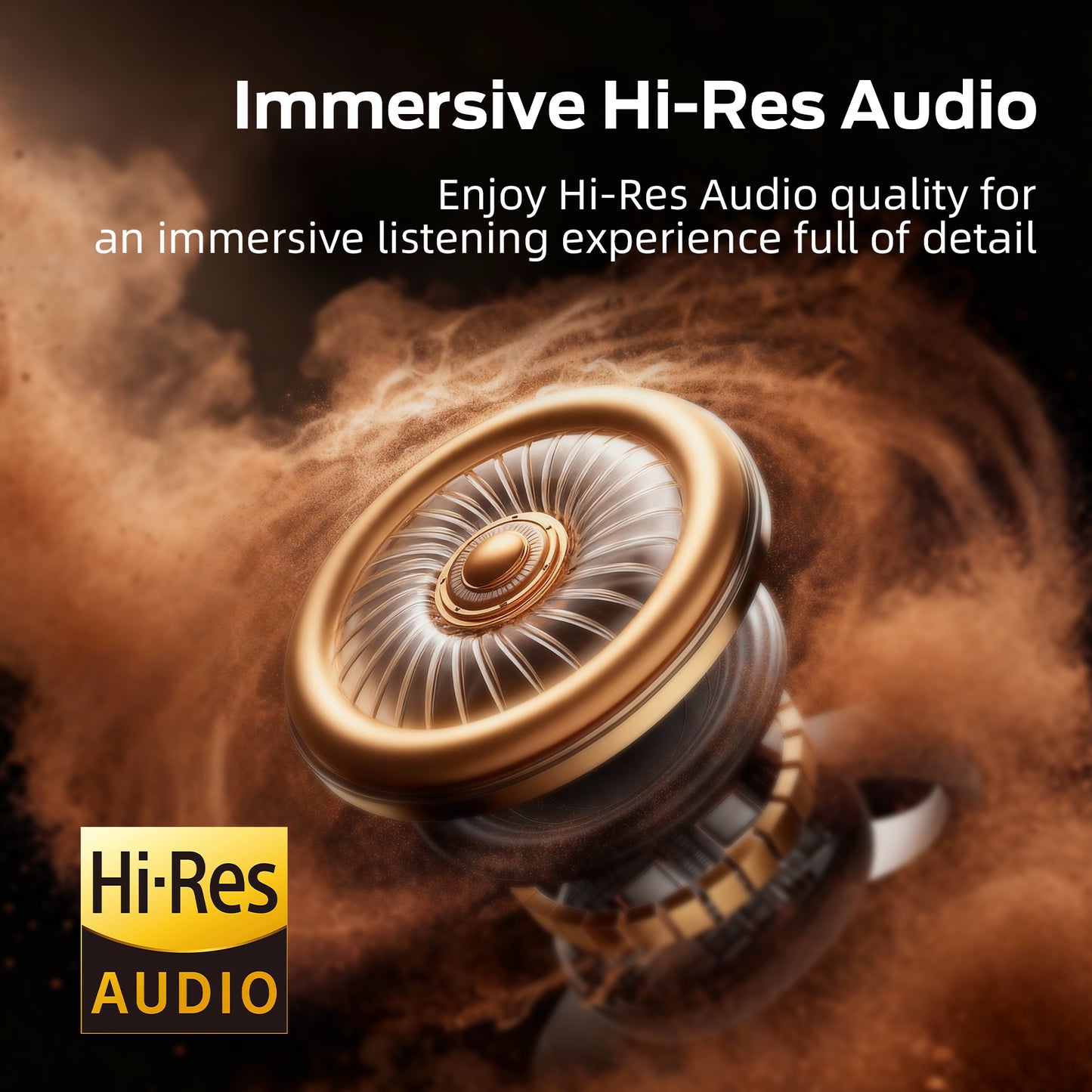 Active Noise Cancelling Headphones,60H Playtime Bluetooth 6.0 Wireless Headphones with Hi-Res Audio, Over Ear Headphones with Microphone, Deep Bass,Comfort Fit,Foldable Headset for Travel Office Game