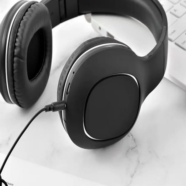 Bluetooth Headphones Over Ear, Bluetooth V5.0 Wireless Headphones with Microphone,Foldable Lightweight Headset with Deep Bass,HiFi Stereo Sound for Travel Work Laptop PC Cellphone