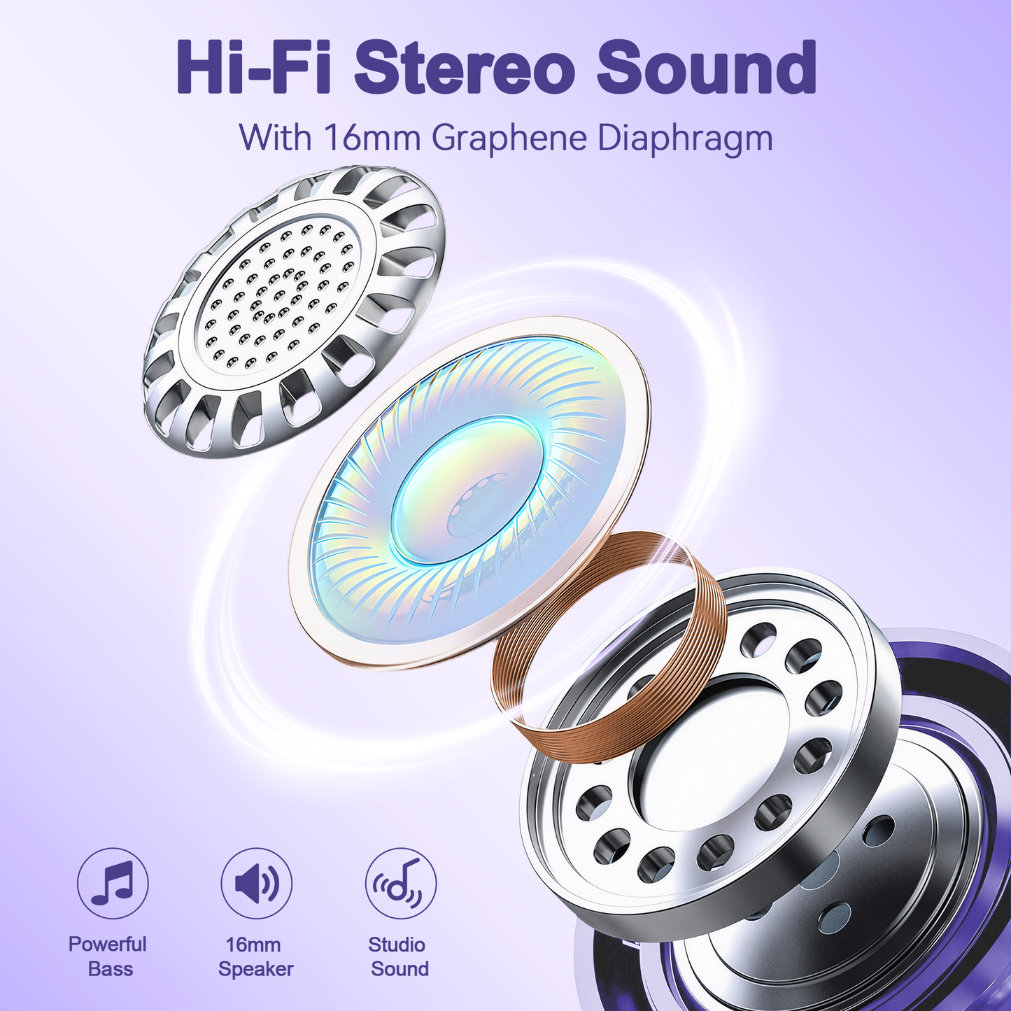 VEAT00L Wireless Earbuds, Bluetooth Headphones,Lightweight Earbuds with Ear Hooks,Bluetooth5.3 Wireless Earphones,88H Playtime, IPX7 Waterproof Running Headphones for Gym