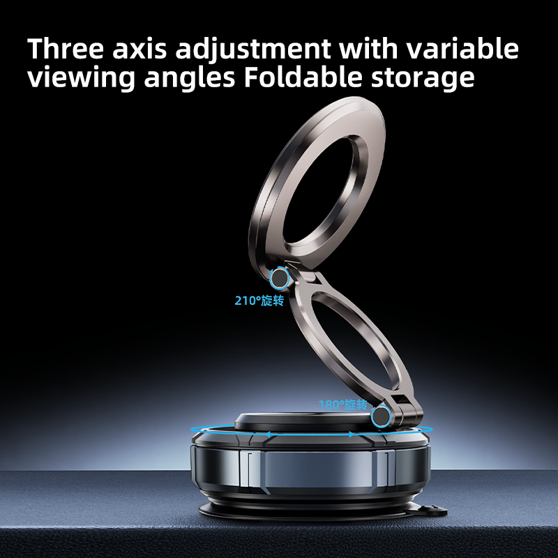 Car Phone Holder for Magsafe 78+LBS Strongest Suction & 2400gf Strongest Magnetic] 360° Adjustable Car Phone Mount, Cell Phone Holders for Your Car for All Smartphones & All Car Models