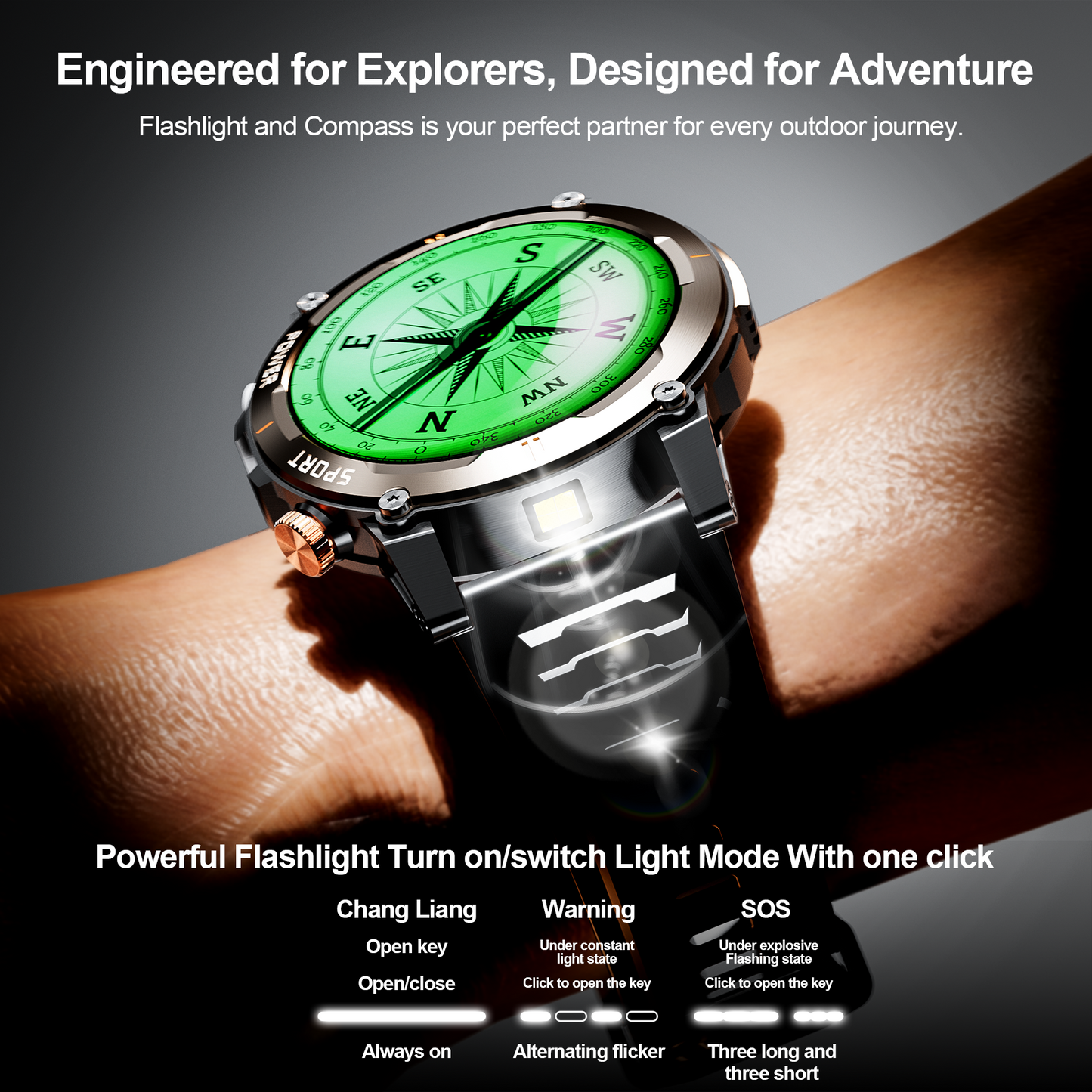 STA Smart Watch,IP68 Waterproof Smartwatch for Women Men 180+ Sports Modes,1.52-inch Fitness Tracker with Bluetooth Call(Answer/Make Calls) STA Smartwatch Compatible with Android and iPhone (Black)