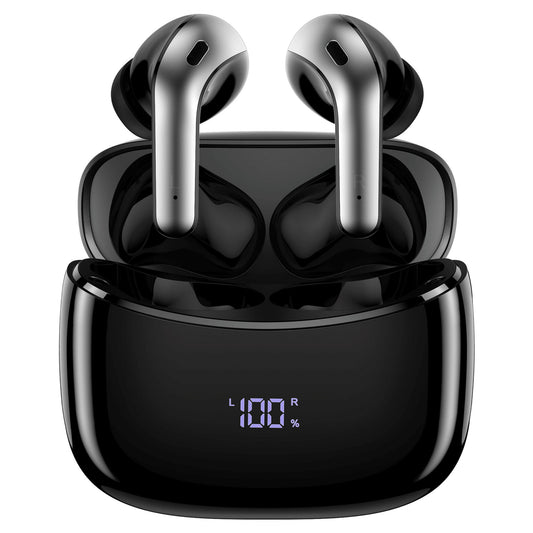 Wireless Earbuds, Bluetooth Headset with Microphone Touch Control , IPX7 Waterproof, High-Fidelity Stereo Earphones for Sports and Work，Compatible with iPhone 13 Pro Max XS XR Samsung Android