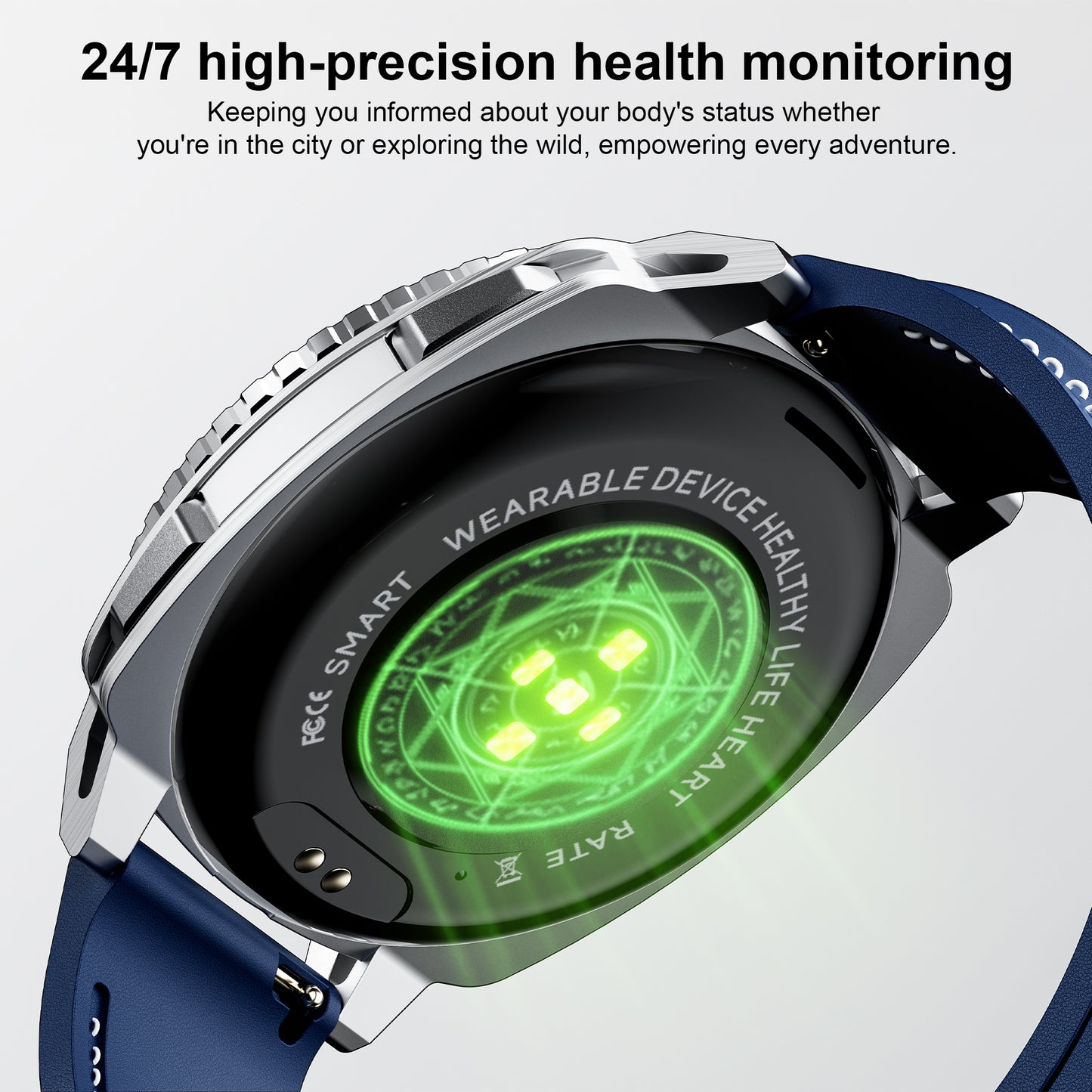 STA Smart Watch,IP68 Waterproof Smartwatch for Women Men 180+ Sports Modes,1.43-inch Fitness Tracker with Bluetooth Call(Answer/Make Calls) STA Smartwatch Compatible with Android and iPhone (Black)