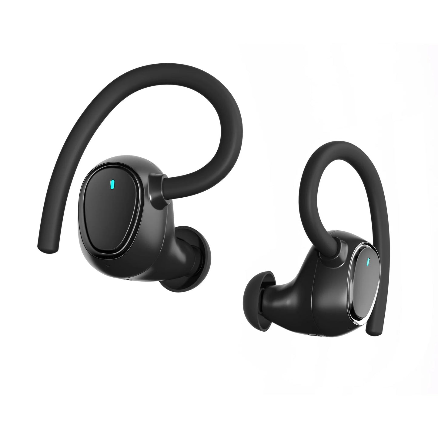 Wireless Earbuds Bluetooth Headphones 48hrs Play Back Sport Earphones with LED Display Over-Ear Buds with Earhooks Built-in Mic Headset for Workout