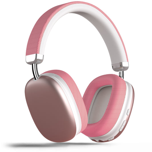 Bluetooth Headphones Over Ear, 65Hrs Playtime Wireless Headphones,Bass Boosted by 90%,Lightweight Headset with Deep Bass, Clear Call with 4 Noise Cancelling Mics,Low Latency for Travel Work Cellphone