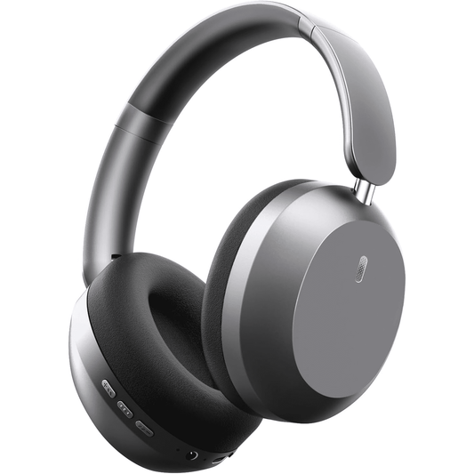 Bluetooth Headphones Over Ear, 58Hrs Playtime Wireless Headphones,Bass Boosted by 90%,Lightweight Headset with Deep Bass, Clear Call with 4 Noise Cancelling Mics,Low Latency for Travel Work Cellphone（副本）