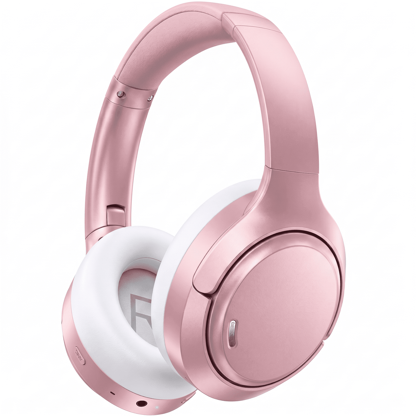 Hybrid Active Noise Cancelling Headphones,-50dB Wireless Bluetooth Headphones with Hi-Res Audio,120H Playtime Over Ear Bluetooth Headphones with 6 ENC Clear Mic,ANC Headphone for Travel Home Office