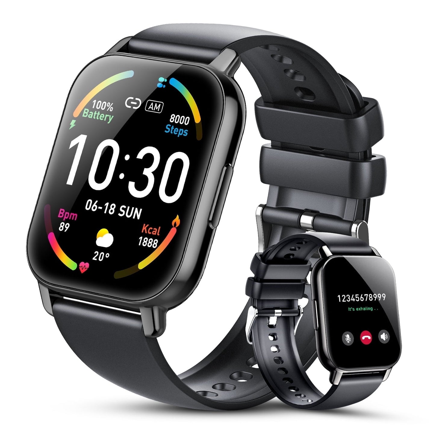 Smartwatch for Men Women IP68 Waterproof, 112 Sport Modes, Fitness Activity Tracker,Smart Watches for Android IOS
