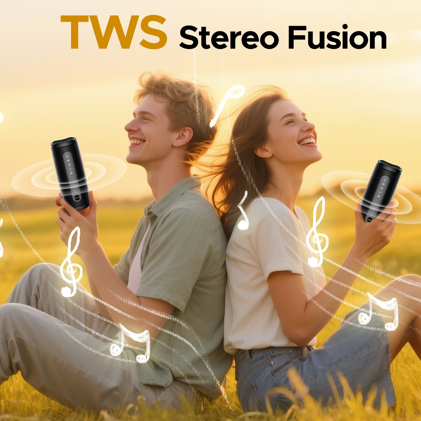 VEAT00L Bluetooth speaker, Wireless Portable Bluetooth Speaker with IPX7 Waterproof, Up to 30H Playtime,30W Powerful Bass,BT5.4,LED Lights,TWS Pairing for Home/Party/Outdoor/Beach,Birthday Gift