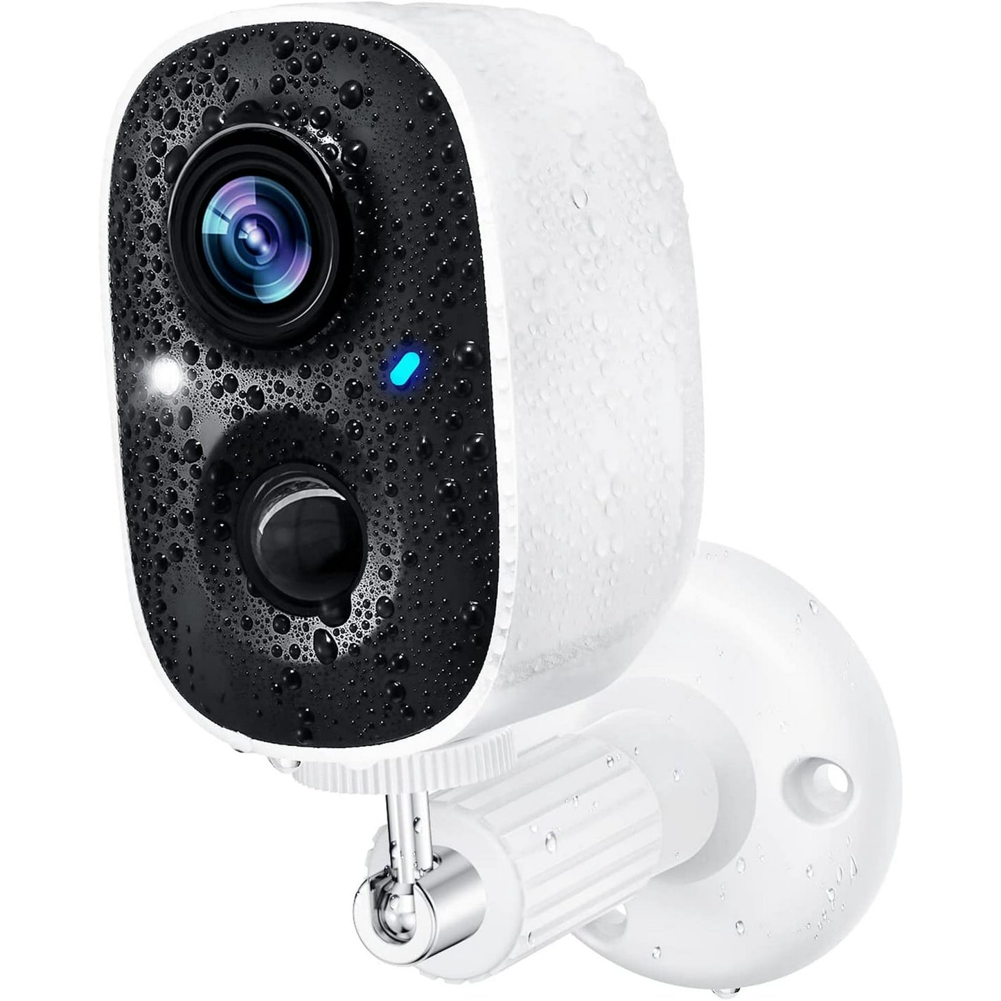 OcciamWireless Outdoor Security Camera with Spotlight, 1080P Battery Powered WiFi Surveillance Cameras for Home Security System, Night Vision, Motion Detection, 2-Way-Talk, IP65 Weatherproof