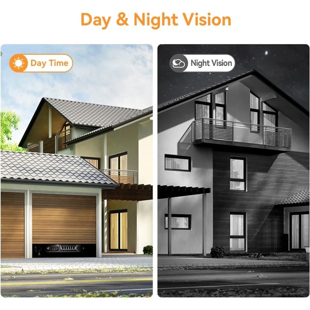 Occiam Wireless Doorbell Camera,Smart Video Doorbell Camera with AI Smart Human Detection,Cloud Storage,HD Live Image,Night Vision, 2.4G WiFi Compatible,Battery Powered,100% Wire-Free