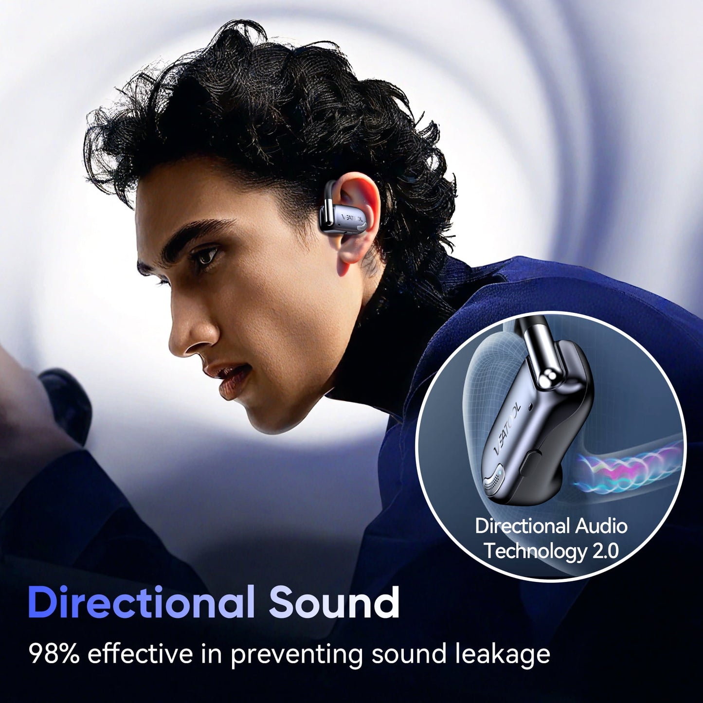 AI Translation Earbuds Real Time, 164 Language Translator Earbuds 4-in-1 Translation Headphones, Audifonos Traductores Inglés Español Open Ear Headphones with Audio and Video Calls, For Business
